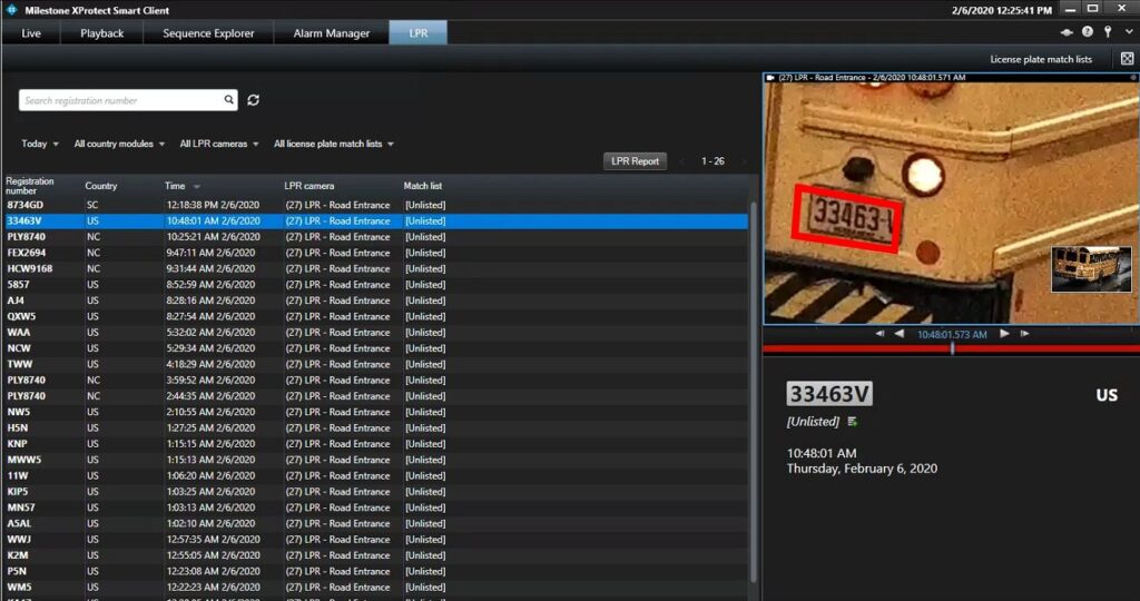 License Plate Recognition, Raleigh, NC